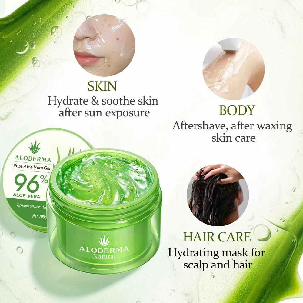 Organic Pure Aloe Vera Gel
