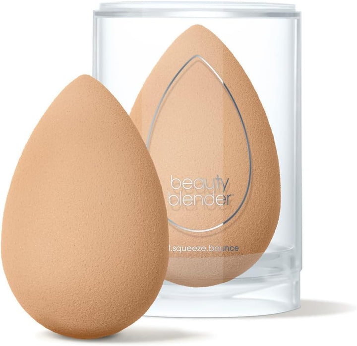 ® | Nude Beige Beauty Blender Makeup Sponge, Super-Soft Foam Easily Blends Foundations.
