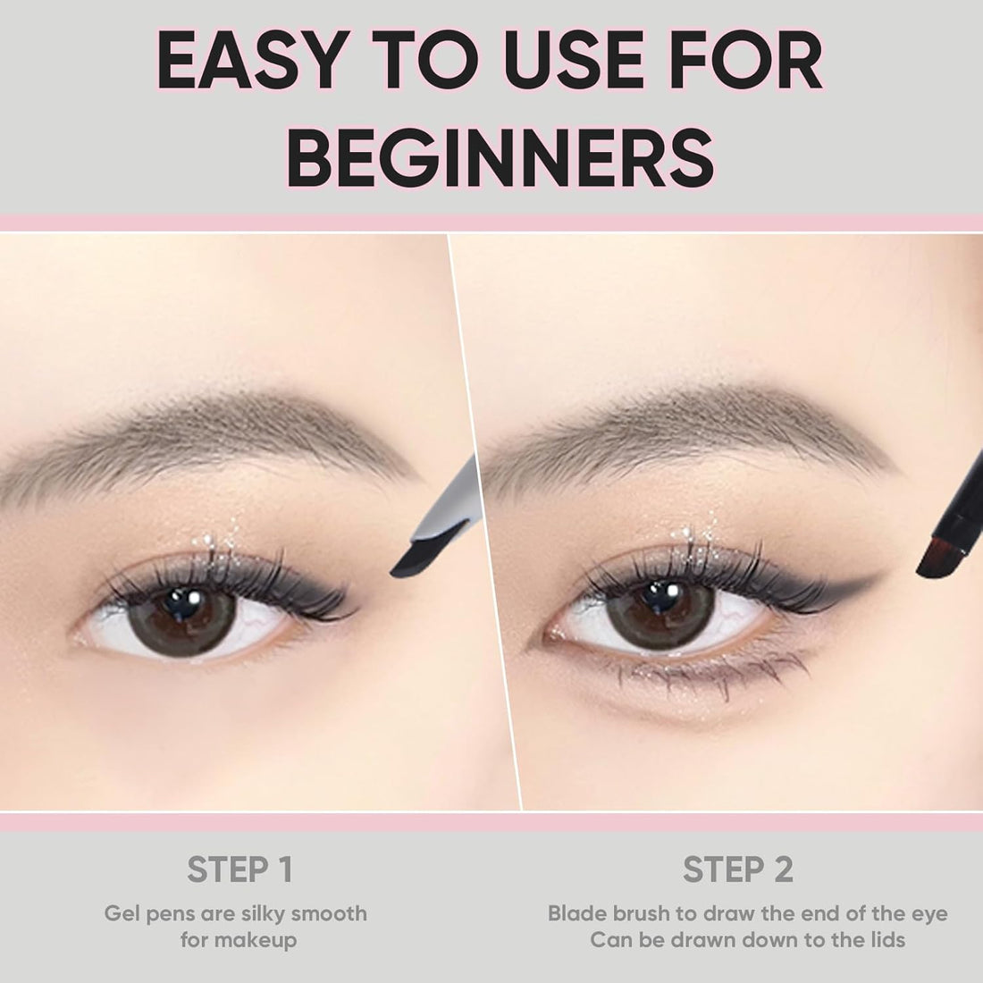 Waterproof Gel Eyeliner Pencil - Highly Pigmented, Smudge-Proof.