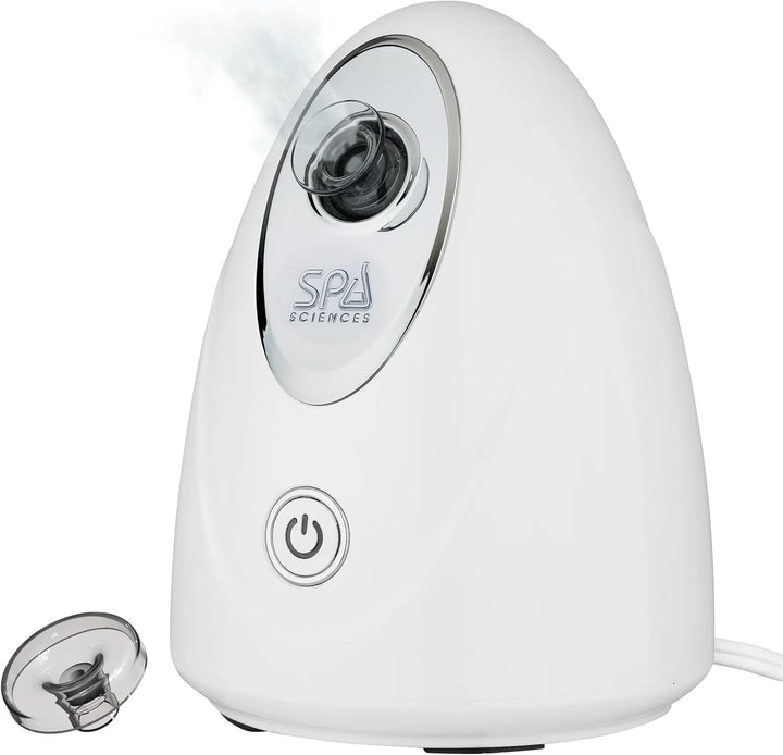 - CIRRA - Nano Ionic Facial Steamer with UVC Sanitizing Protection, Aromatherapy Function, Detox Pores.