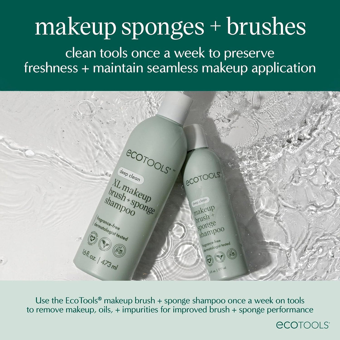 Daily Defined Eye Brush Kit, Makeup Brushes for Liquid, Powder, & Cream Eyeshadow.