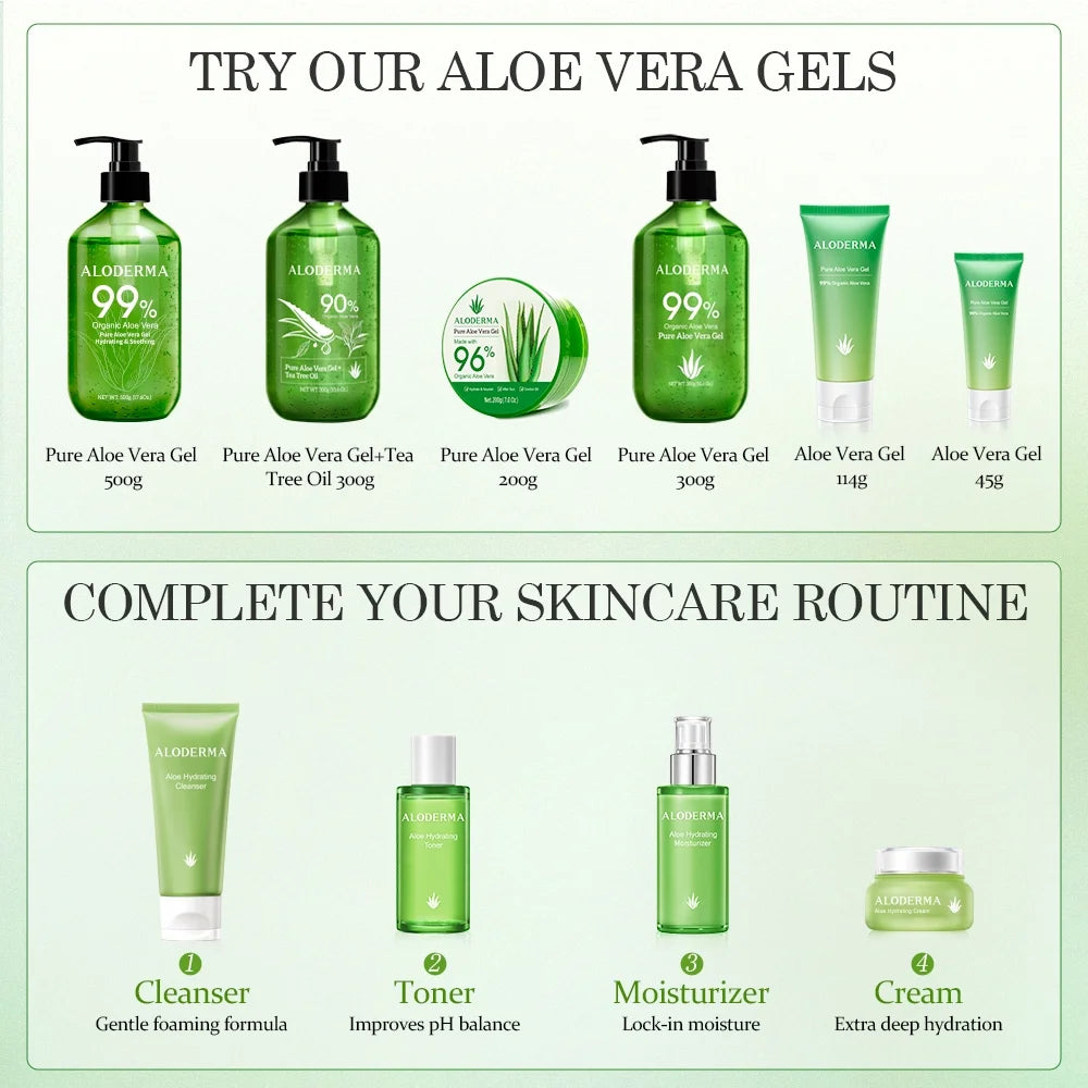 Organic Pure Aloe Vera Gel
