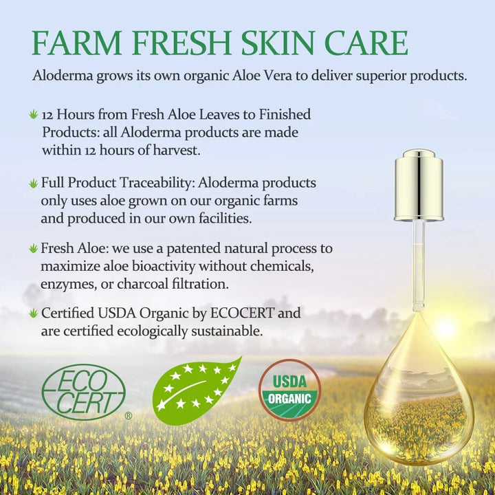 Organic Pure Aloe Vera Gel