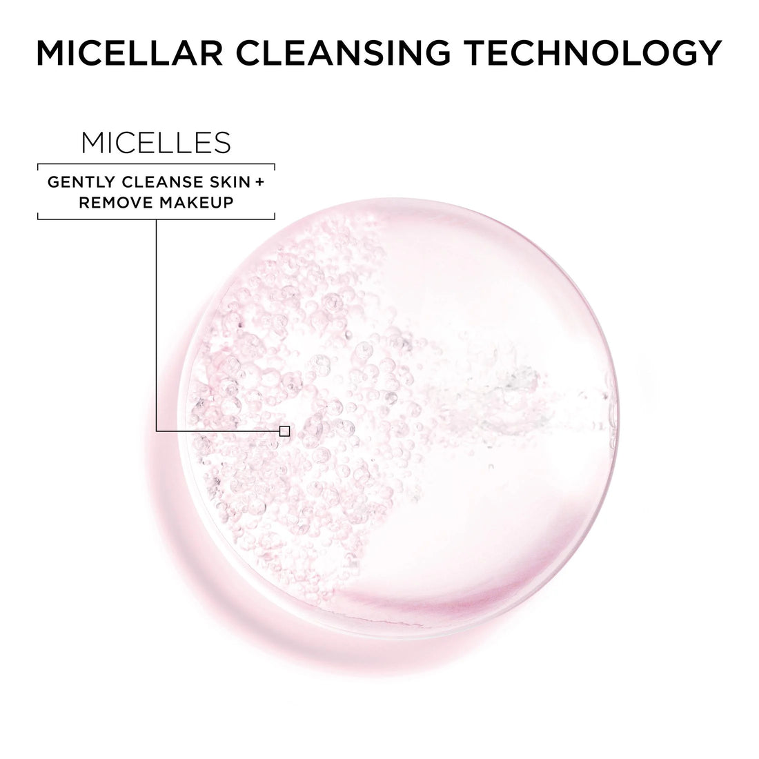 Micellar Cleansing Water 400ML Pink Feature Only 13.5 Fl Oz