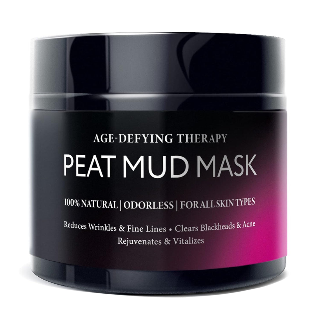 Natural anti Wrinkle Face Mask - 100% Healing Peat Mud Therapy