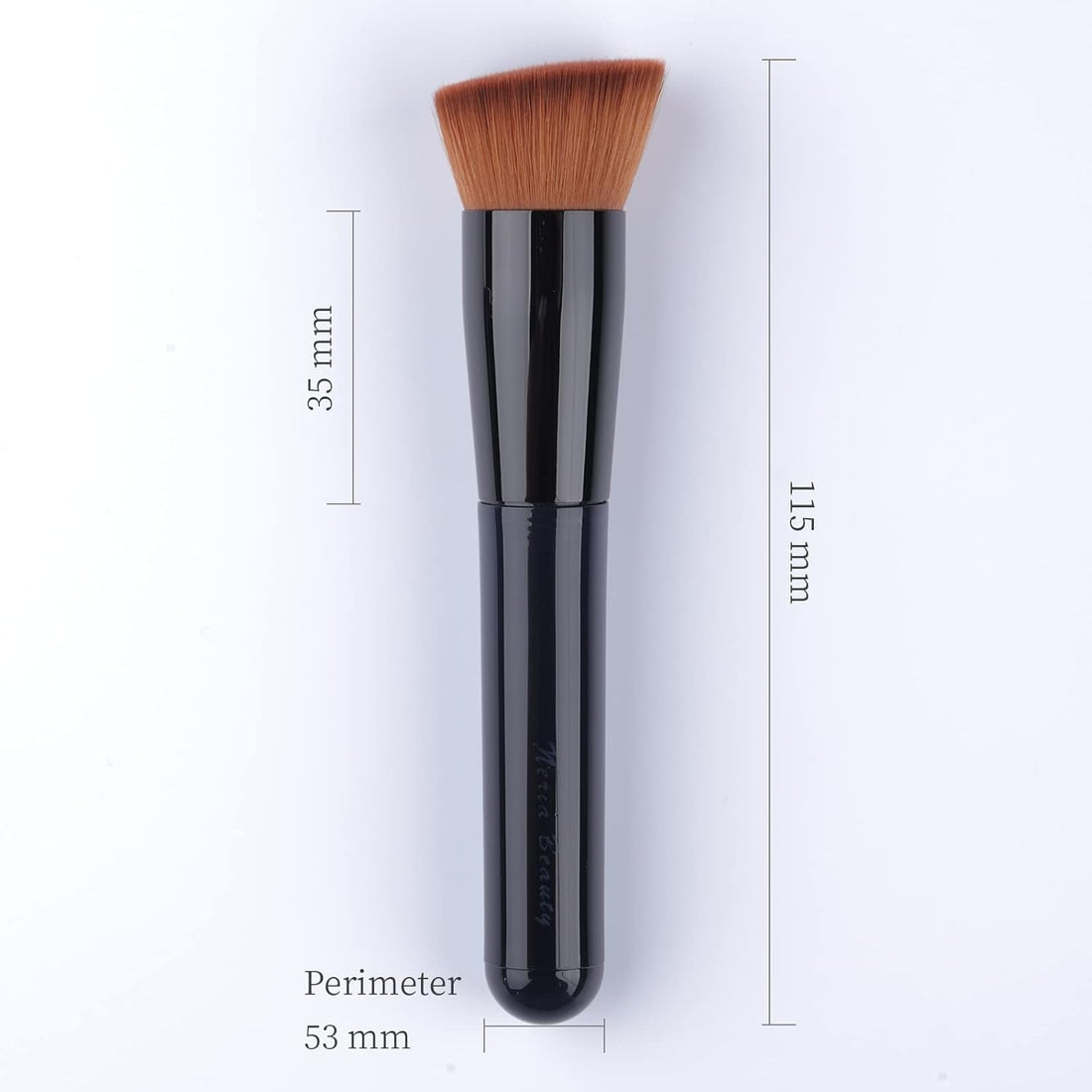 Foundation Brush, Flat Top Kabuki Foundation Brush for Liquid Makeup, Cream, Powder.