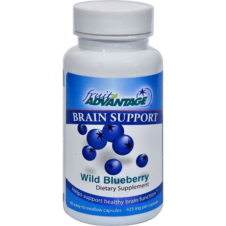 Wild Blueberry Capsules All Natural Brain Support Antioxidant