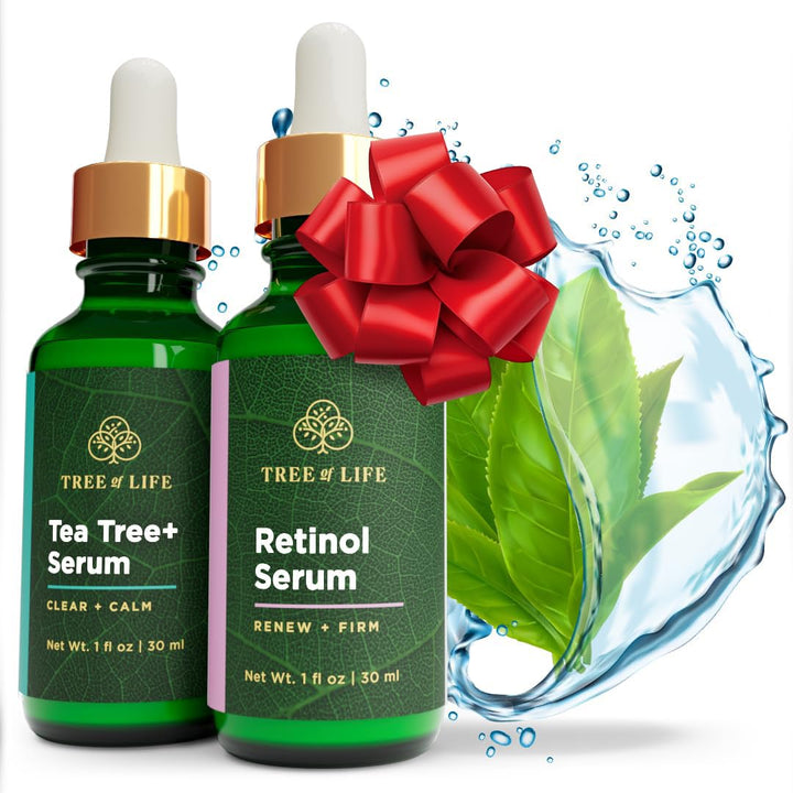 Retinol Serum & Tea Tree Serum for Face 