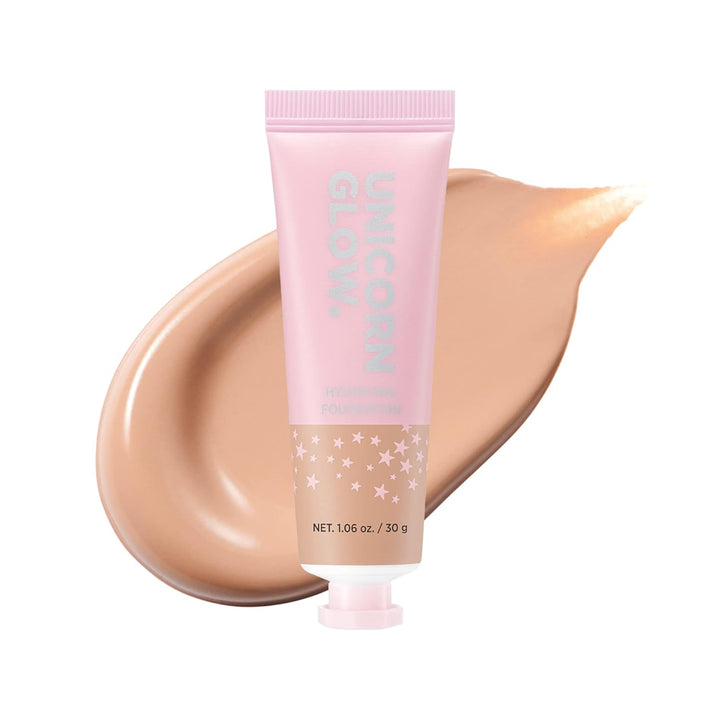 HYDRATING FOUNDATION #06 MEDIUM Collagen Serum + Hyaluronic Acid + Ceramide Anti-Aging