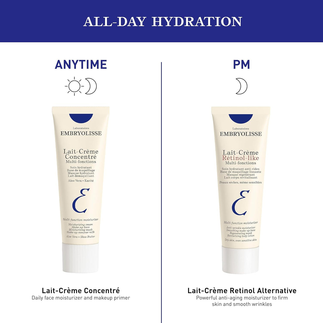 Lait-Crème Concentré, Multifunction Daily Moisturizer, Primer, and Makeup Remover