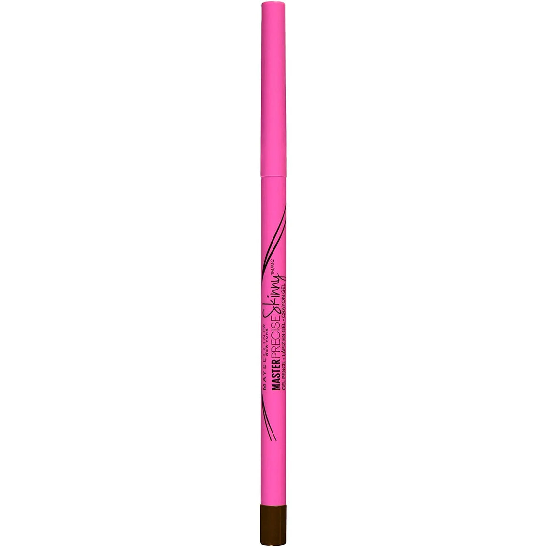 Master Precise Skinny Gel Eyeliner Pencil, Sharp Brown