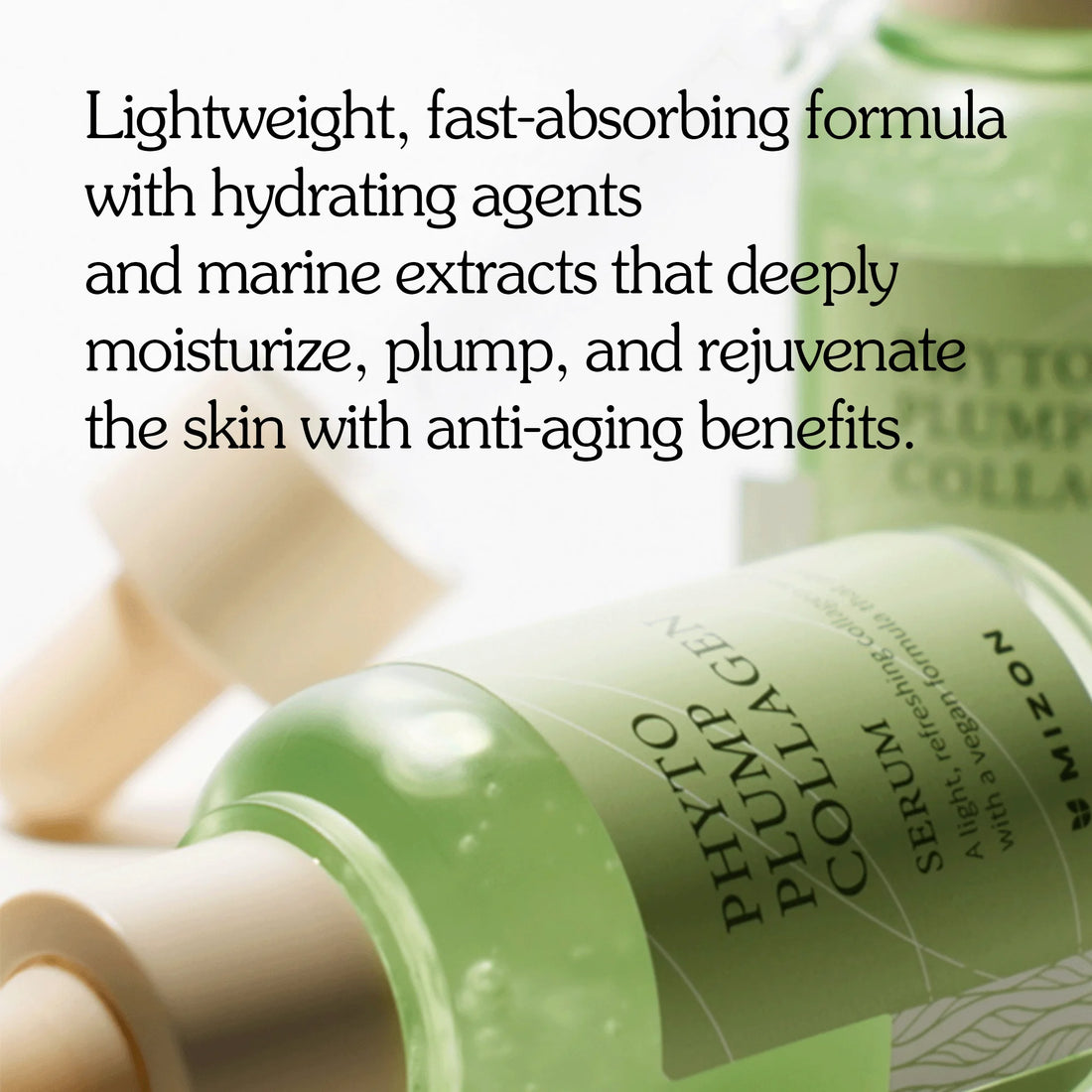 Phyto Plump Collagen Serum 1.01 Fl.Oz. - Hydrating, Anti-Aging, Soothing & Firming