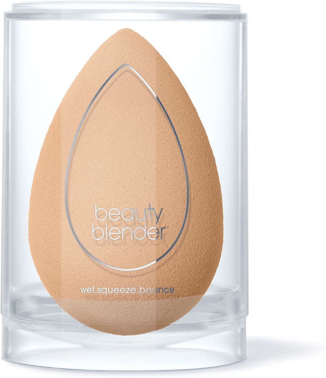 ® | Nude Beige Beauty Blender Makeup Sponge, Super-Soft Foam Easily Blends Foundations.