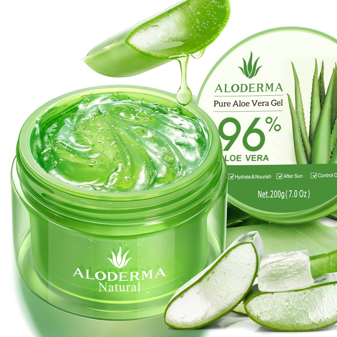 Organic Pure Aloe Vera Gel