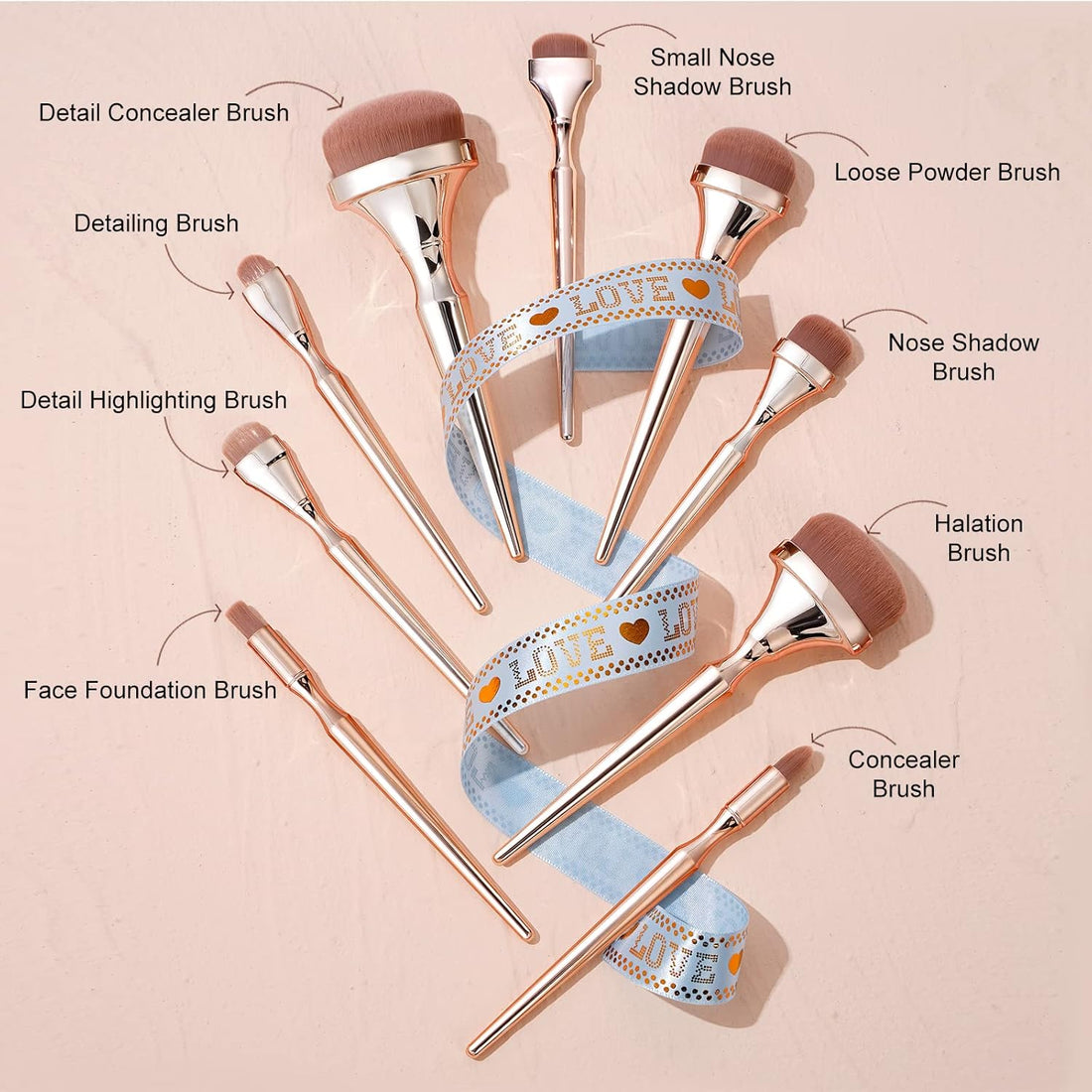 Makeup Brushes Set Makeup Foundation Brush Advanced Foundation Blush Contour Foundation Concealer Eye.