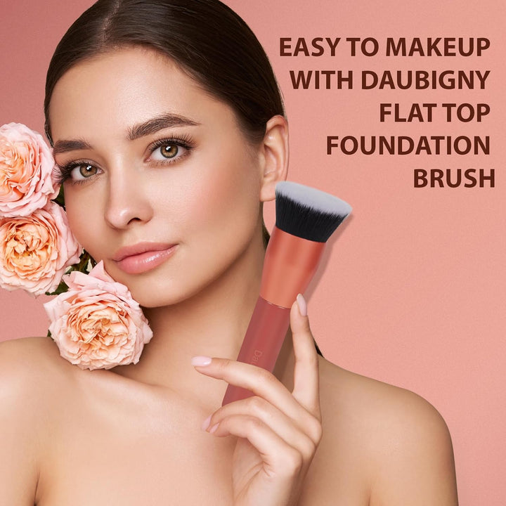 1.5" Top Diameter Foundation Brush - Premium Makeup Brush, Perfect for Foundation.