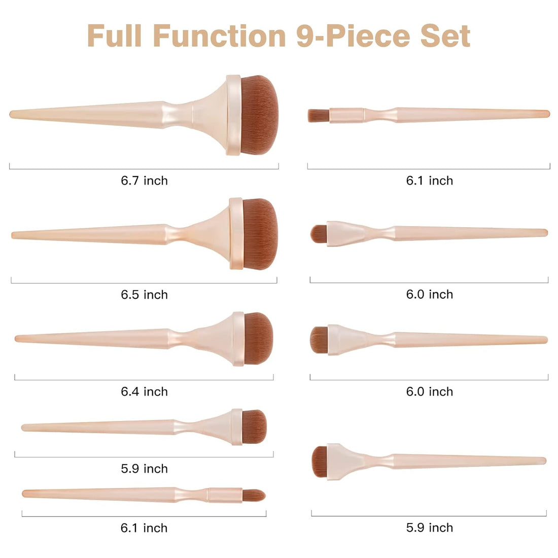 Makeup Brushes Set Makeup Foundation Brush Advanced Foundation Blush Contour Foundation Concealer Eye.