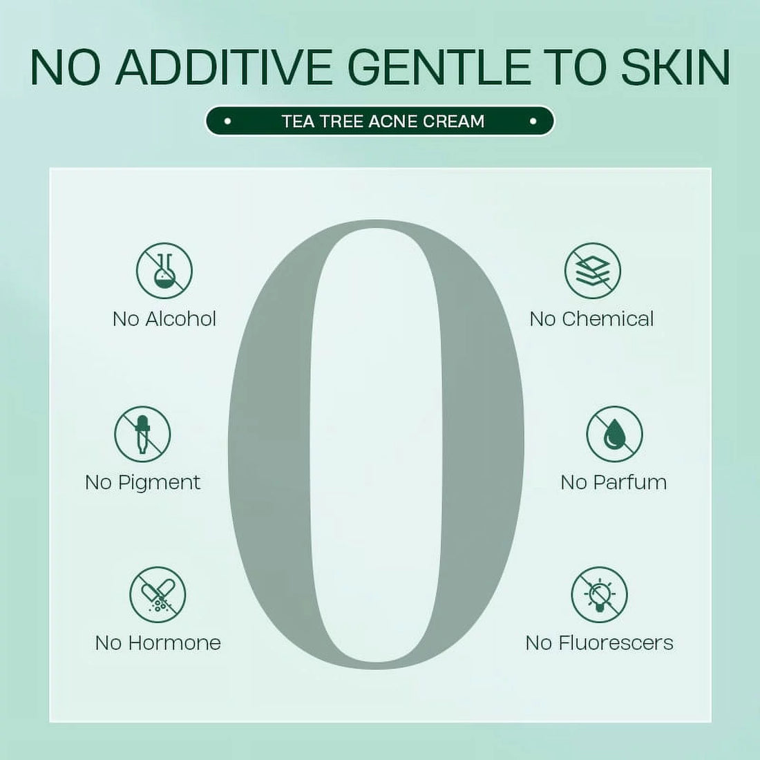 Tea Tree Oil Face Cream Acne Cream - for Oily, Acne Prone Skin, Extra Soothing & Nourishing 