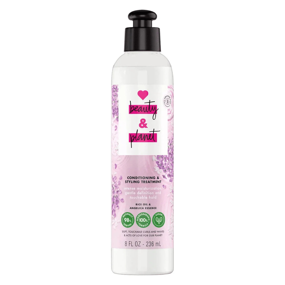 Rice Oil & Angelica Essence Curls and Waves Conditioning and Styling Treatment - 8 Fl Oz