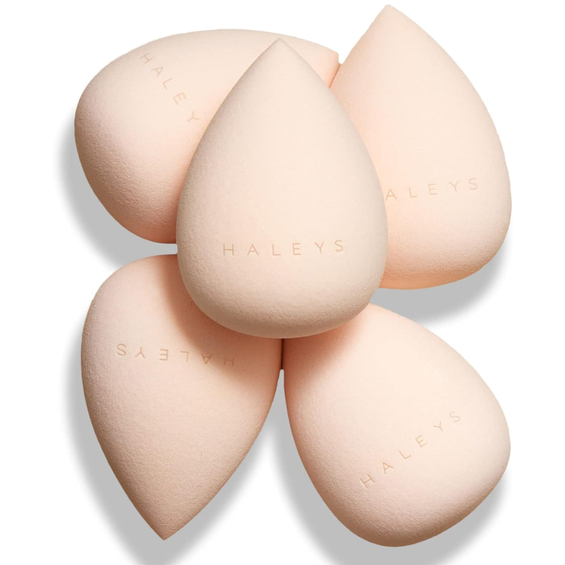 3Pc Makeup Tools Set: Kabuki Brush, Powder Brush, Re-Mix Sponge, Soft, Streak-Free.