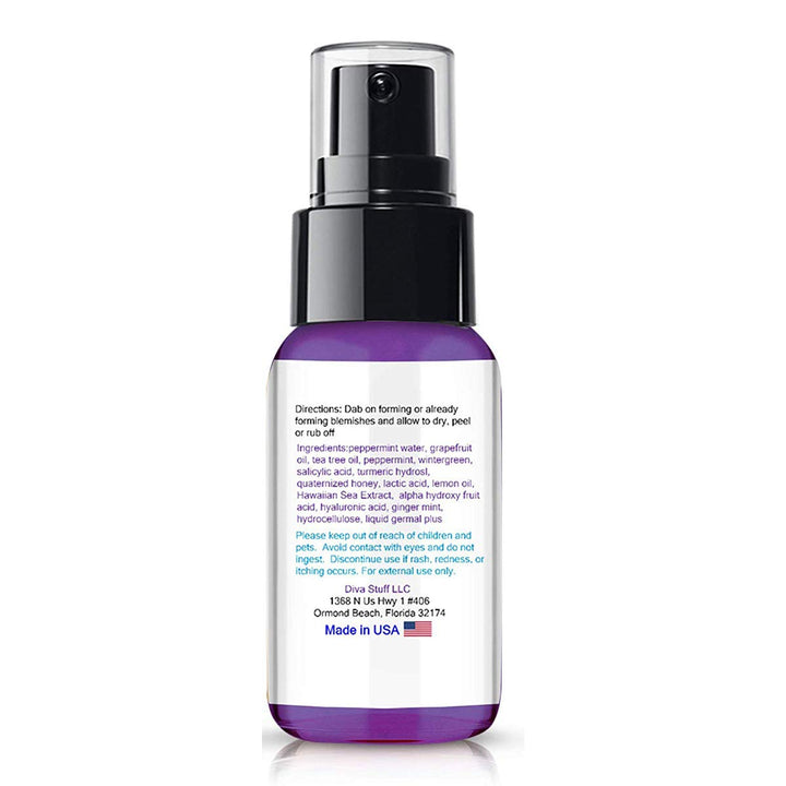 ,Acne Gel Care, Maximum Strength for Overnight Results,Goes on Clear, for Mild to Severe Acne, Salicylic Acid, Hawaiian Sea Extract,Hyaluronic Acid, Lactic Acid & Turmeric