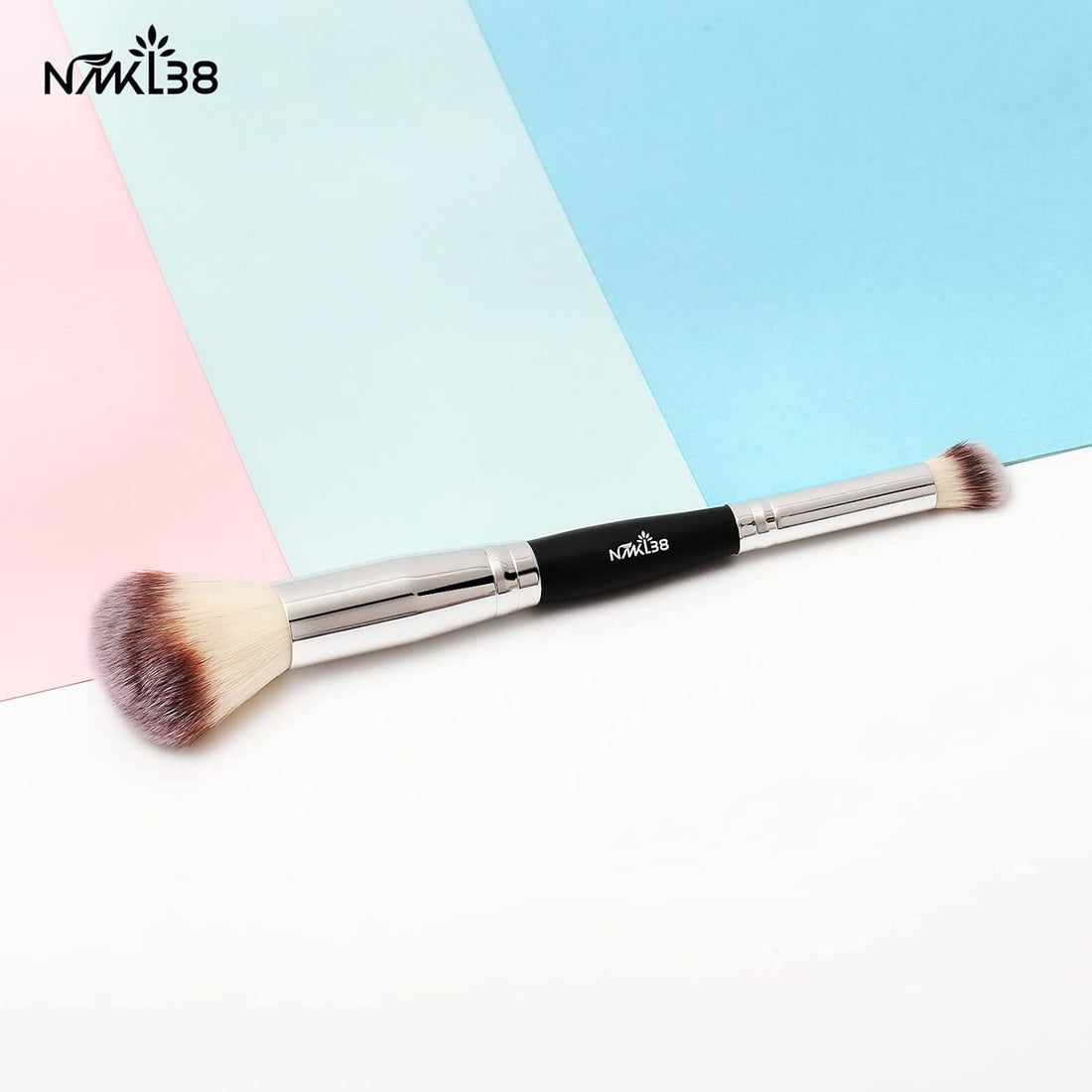 Double Ended Complexion Brush Face Concealer Powder Makeup Brush.