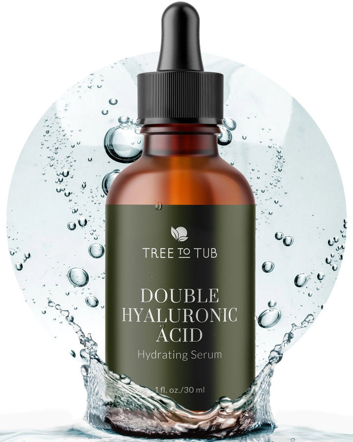 Double Hyaluronic Acid Serum - Anti-Aging, Hydrating Serum for Face with 2 Types of Hyaluronic Acid