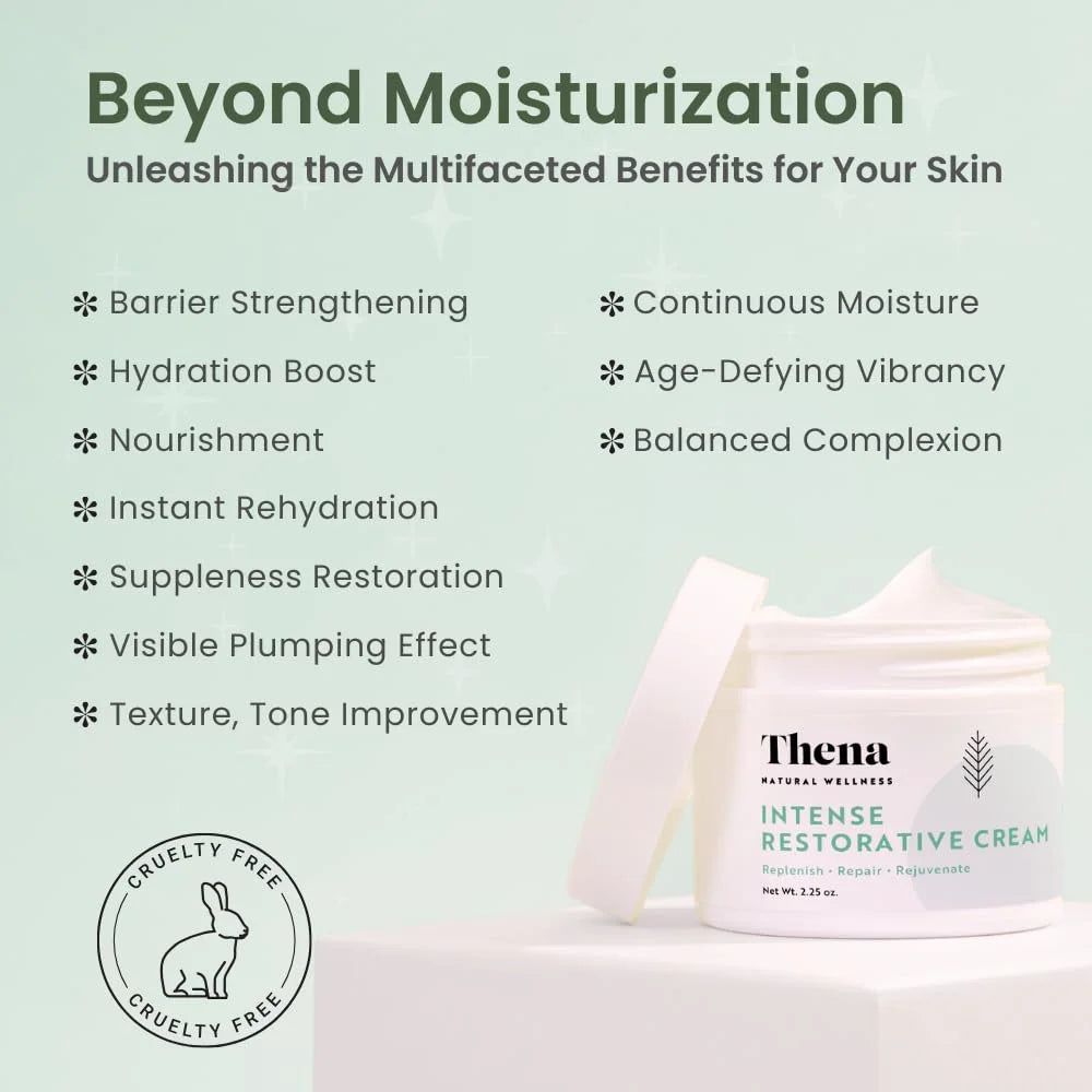 Organic Intense Restorative Moisturizer for Dry Sensitive Skin