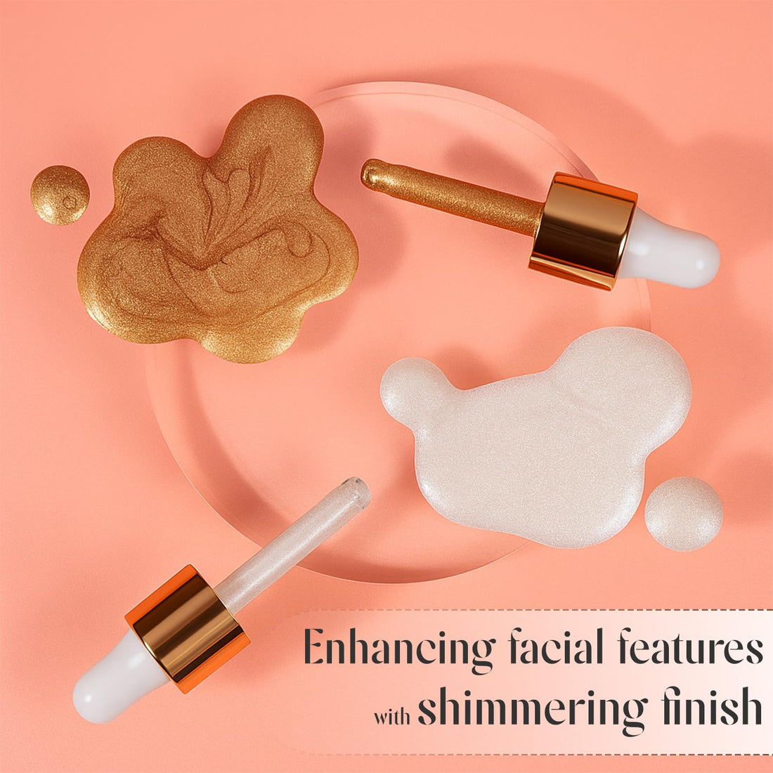 Luminous Glow Liquid Highlighter- Buildable Coverage, Lightweight & Long-Wearing.