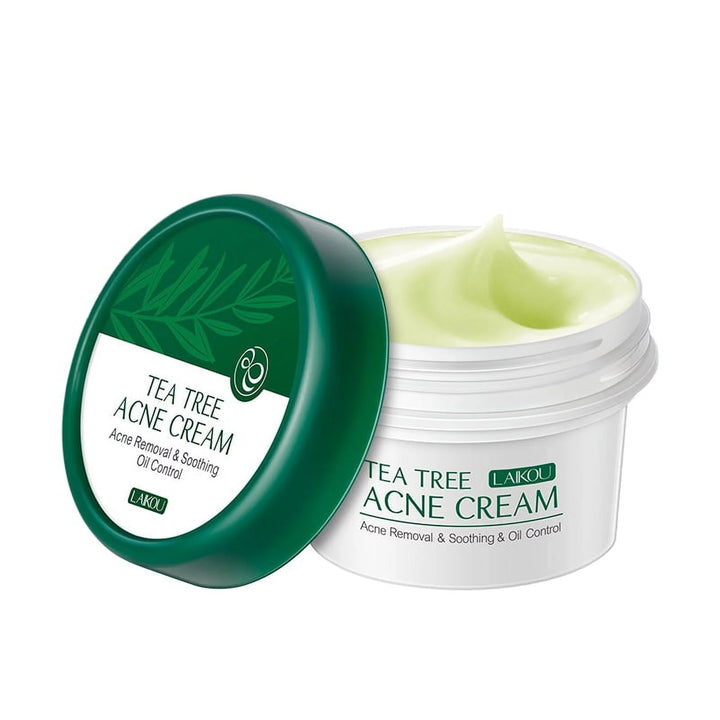Tea Tree Oil Face Cream Acne Cream - for Oily, Acne Prone Skin, Extra Soothing & Nourishing 