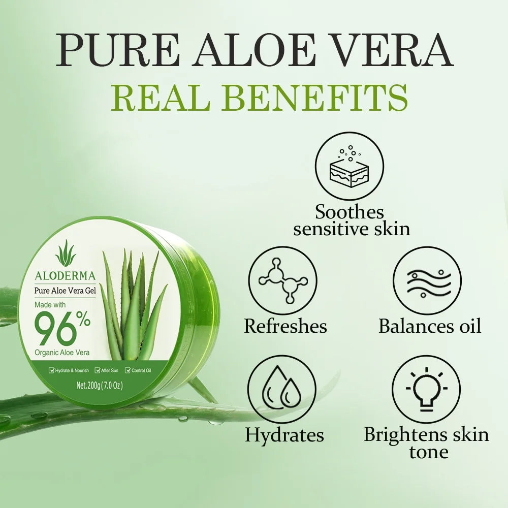 Organic Pure Aloe Vera Gel