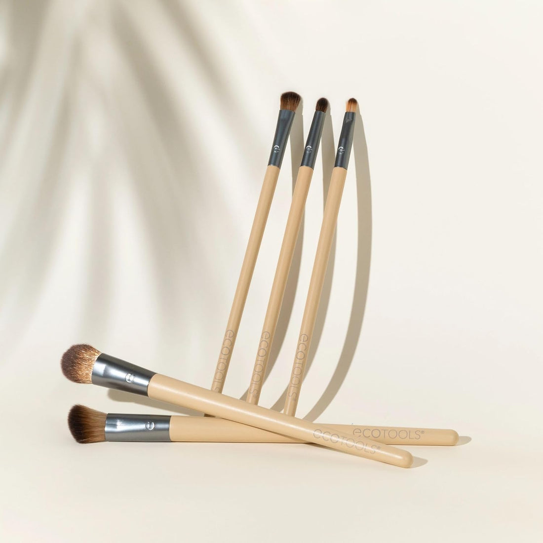 Daily Defined Eye Brush Kit, Makeup Brushes for Liquid, Powder, & Cream Eyeshadow.