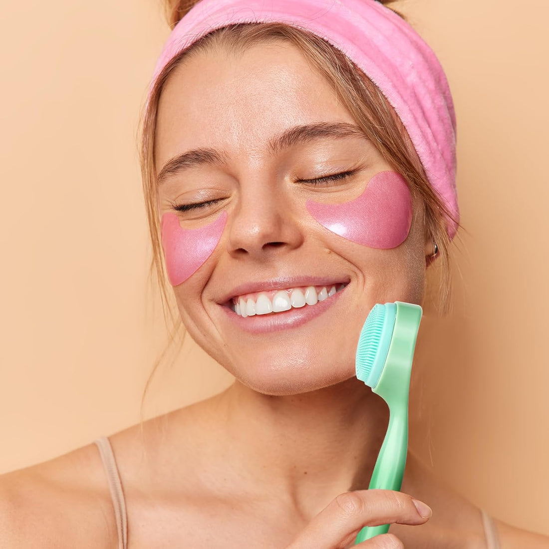 3 Pack Silicone Manual Facial Cleansing Brush Makeup Skincare Removal Applicator Skin.