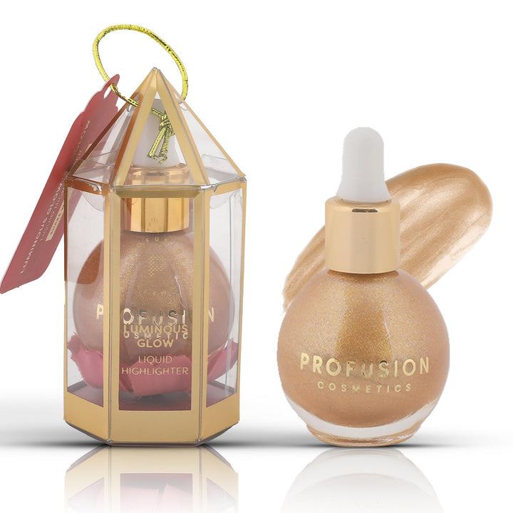 Luminous Glow Liquid Highlighter- Buildable Coverage, Lightweight & Long-Wearing.